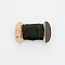 Jute Cord, Jute String, Jute Twine, 3 Ply, for Jewelry Making, Black, 2mm, about 10.93 yards(10m)/board