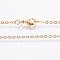 Eco-Friendly Rack Plating Brass Chain Necklaces, Cable Chain, Long-Lasting Plated, Nickel Free & Lead Free, Golden, 23 inch(58.5cm)