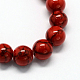 Окрашенные синтетической бирюзы шарика Gemstone пряди TURQ-R032-8mm-XSS17-2