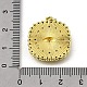 Латунные микро проложить кубического циркония подвески KK-U072-40B-G-4