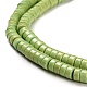 Синтетических нитей бирюзовые бусы G-C101-K01-01B-4