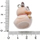 Кулоны из флокированной смолы FIND-S001-14G-3