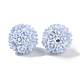 Ручной полимерной глины шариков Rhinestone CLAY-H003-03B-2