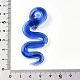 Ручной золотой песок Lampwork большие кулоны LAMP-T023-11B-3