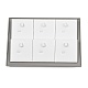 6-слотовый подвесной органайзер из искусственной кожи ODIS-H005-01B-1