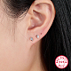 Серьги-гвоздики из стерлингового серебра VC4044-1-2