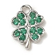 Латунные микро проложить кубического циркония подвески KK-I276-44P-1