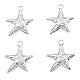 Подвески из нержавеющей стали 201 STAS-N098-230P-2