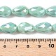 Непрозрачные однотонные гальванические стеклянные бусины EGLA-N013-P8mm-B14-4