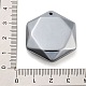 Гальванические подвески из терагерцового камня G-P545-B01-P-3