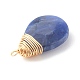 Природные и синтетические Gemstone подвески X-PALLOY-JF00754-5