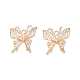 Подвески из латуни с прозрачным фианитом KK-N232-479-2