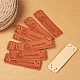 Этикетки из искусственной кожи DIY-L033-A01-8