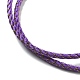 Изготовление плетеных ожерелий из полиэфирного шнура MAK-L043-03G-04-2