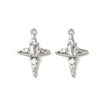 Латунные подвески KK-B079-06P-1