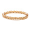 Fashionable Faceted Rondelle Glass Beads Stretch Bracelets for Women Girls Gift, 7-1/4 inch(18.5cm)