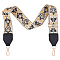 DICOSMETIC 1 Piece Bag Strap Replacement Light Khaki Straps with Alloy Swivel Clasp 91-149cm Adjustable Polyester Shoulder Strap Bohemian Bag Straps for Handbag Crossbody Bags