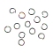 304 Stainless Steel Jump Rings, Round Ring, Open Jump Rings, Rainbow Color, 6x0.8mm, Inner Diameter: 4.5mm