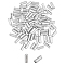 100Pcs Brass Beads, with Silicone inside, Slider Beads, Column, Platinum, 10x4mm, Hole: 0.5mm, 100pcs/set