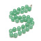 Natural Malaysia Jade Beaded Necklaces, with Alloy Lobster Clasps, Round, 18.1 inch~18.5  inch(46~47cm), round: 11.5~12mm