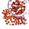 Glass Flat Back Rhinestone Cabochons, Back Plated, Faceted Half Round, Hyacinth, SS20, 4.6~4.8x2mm, about 1440pcs/bag