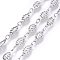 Tarnish Resistant 304 Stainless Steel Link Chains, Soldered, Oval, Stainless Steel Color, 11x4.5x1.5mm