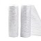 Deco Mesh Ribbons, Tulle Fabric, with Metallic Silk, for Christmas Party Decoration, Skirts Decoration Making, White, 10-1/4 inch(260mm), 10 yards/roll(91.44m/roll)