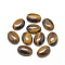 Natural Tiger Eye Cabochons, Oval, 18x13x5mm