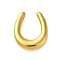 304 Stainless Steel Pendants, Horseshoe Charm, Golden, 16x14x3mm, Hole: 1.5mm