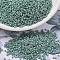 MIYUKI Delica Beads, Cylinder, Japanese Seed Beads, 11/0, (DB2313) Matte Opaque Glazed Sea Opal AB, 1.3x1.6mm, Hole: 0.8mm, about 2000pcs/10g