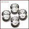 K9 Glass, Imitation Austrian Crystal Beads, Grade AAA, Faceted, Rondelle, Clear, 10x7mm, Hole: 0.9~1mm