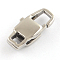 Tarnish Resistant Polished 316 Surgical Stainless Steel Lobster Claw Clasps, Stainless Steel Color, 16x8x4mm, Hole: 3mm