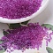 MIYUKI Delica Beads, Cylinder, Japanese Seed Beads, 11/0, (DB0074) Fuchsia Lined, 1.3x1.6mm, Hole: 0.8mm, about 100000pcs/500g