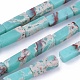 Синтетические имперские нитки из бисера яшмы G-E508-02G-3