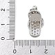 Латунные микро проложить кубического циркония подвески KK-A269-62P-3