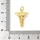 Стойки обшивки латунь микро проложить Циркон подвеску KK-S396-44G-3