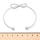 Браслеты-манжеты из нержавеющей стали 304 BJEW-L682-032P-5