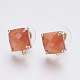 Серьги из граненого стекла GLAA-F084-C01-1