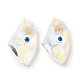 Прозрачные стеклянные бусины GLAA-F121-12H-1