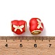 Латунь эмаль европейские шарики KK-Q098-34G-3