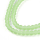 Прозрачные стеклянные бусины GLAA-T032-T4mm-MD17-3