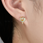 Серьги-гвоздики из стерлингового серебра s925 GM3064-3