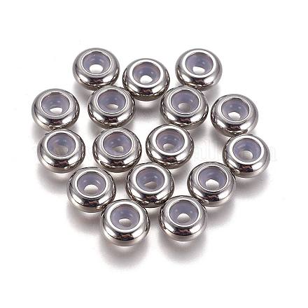 Бусины из нержавеющей стали 304 X-STAS-L222-41C-P-1