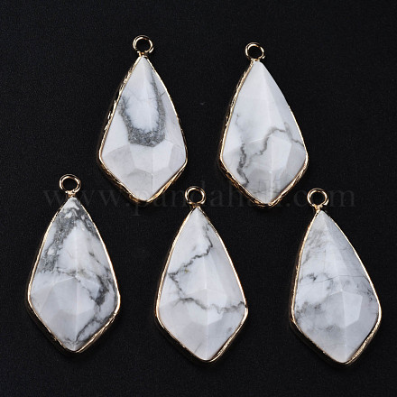 Природные подвески Howlite G-Q998-029C-1