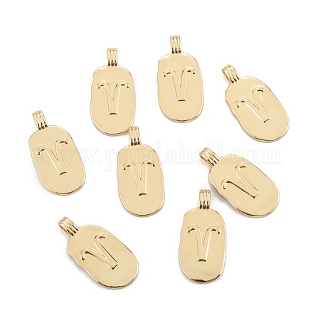 Латунные подвески KK-O140-20G-06-1