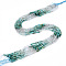 Natural Mixed Gemstone Beads Strands, Round Beads, Faceted, 3~3.5x3mm, Hole: 0.5mm, about 129~132pcs/strand, 15.16''~15.55''(38.5~39.5cm)