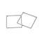 Non-Tarnish 304 Stainless Steel Linking Rings, Laser Cut, Square, Stainless Steel Color, 18x18mm, Inner Diameter: 16mm