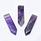 Natural Amethyst Cabochons, Sword, 51.5~54x12.5~14x5~6mm