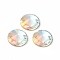 Cone Shape Sew on Rhinestone, K5 Glass Rhinestone, 2-Hole Link, Plated Flat Back, Sewing Craft Decoration, Light Crystal AB, 16x5.5mm, Hole: 1.2mm