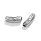 304 Stainless Steel Beads, Tube, Stainless Steel Color, 11x4x4mm, Hole: 1.4mm